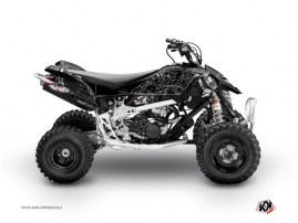 Can Am DS 90 ATV Zombies Dark Graphic Kit Black