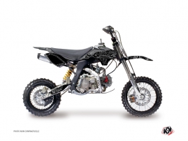 YCF F150 Dirt Bike Zombies Dark Graphic Kit Black