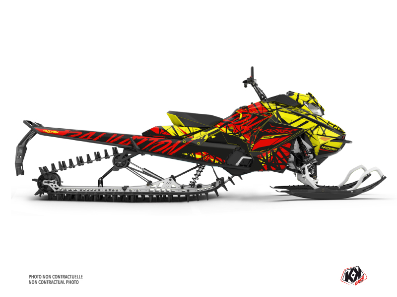 skidoo snowmobile salvation serie graphic kit