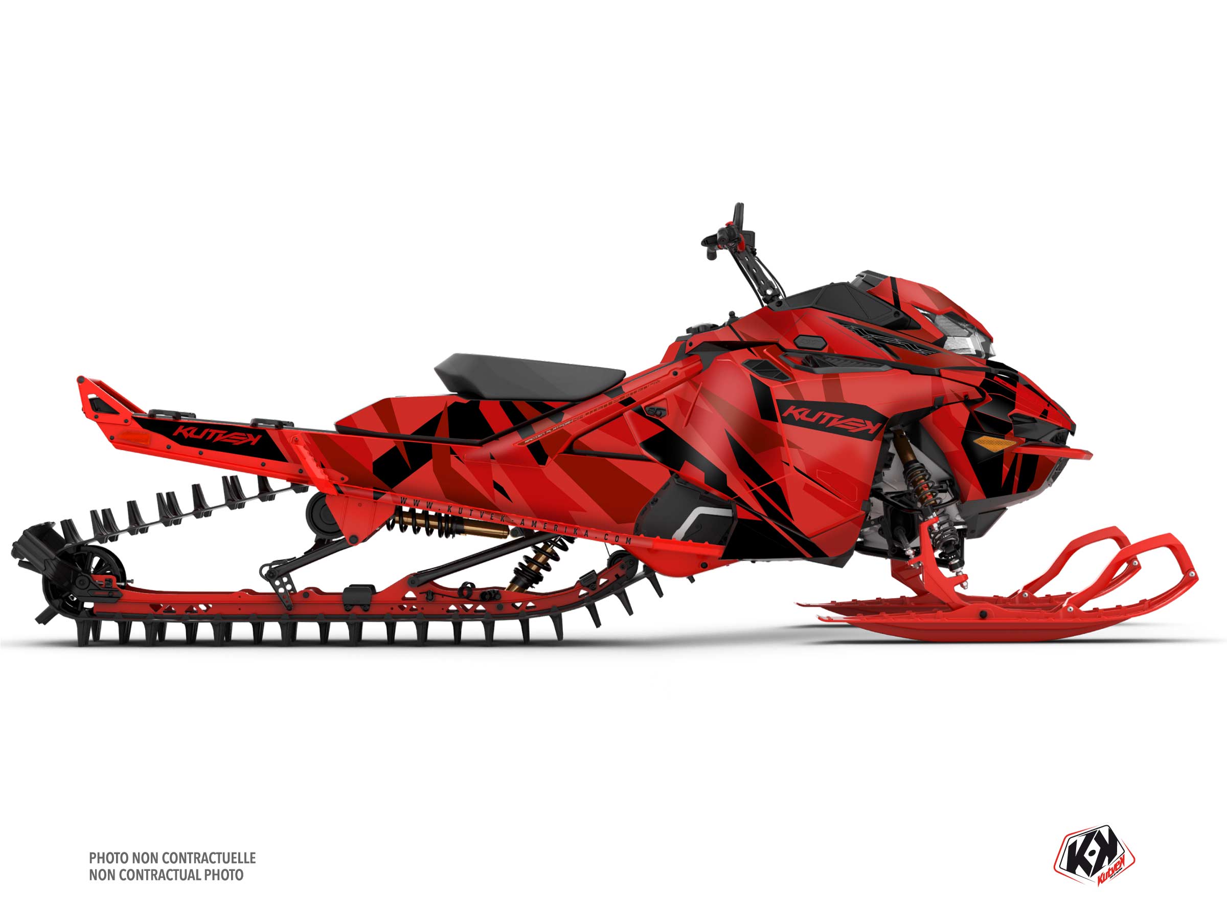 lynx snowmobile icecamo serie graphic kit