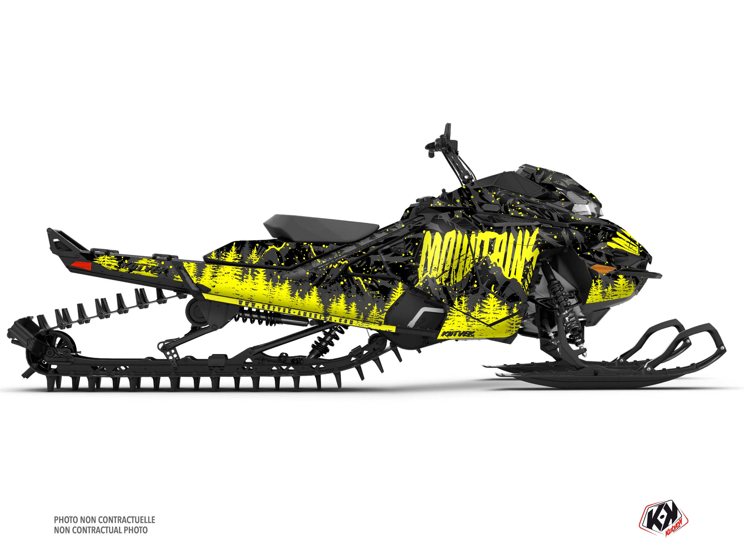 lynx snowmobile backcountry serie graphic kit