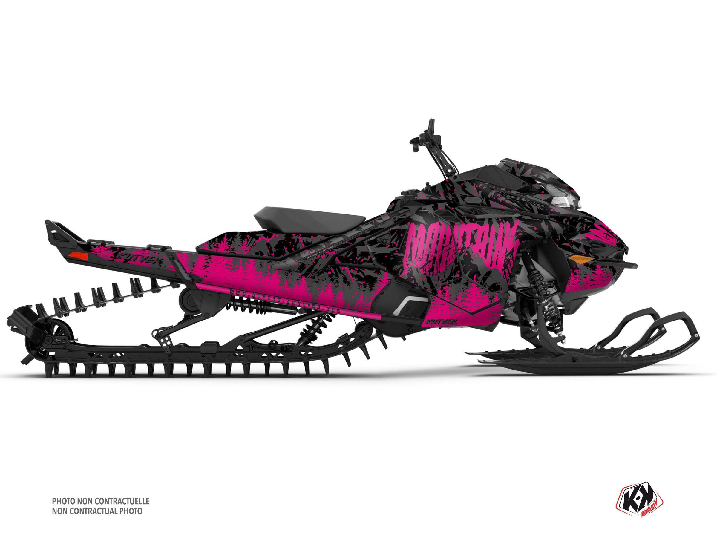lynx snowmobile backcountry serie graphic kit