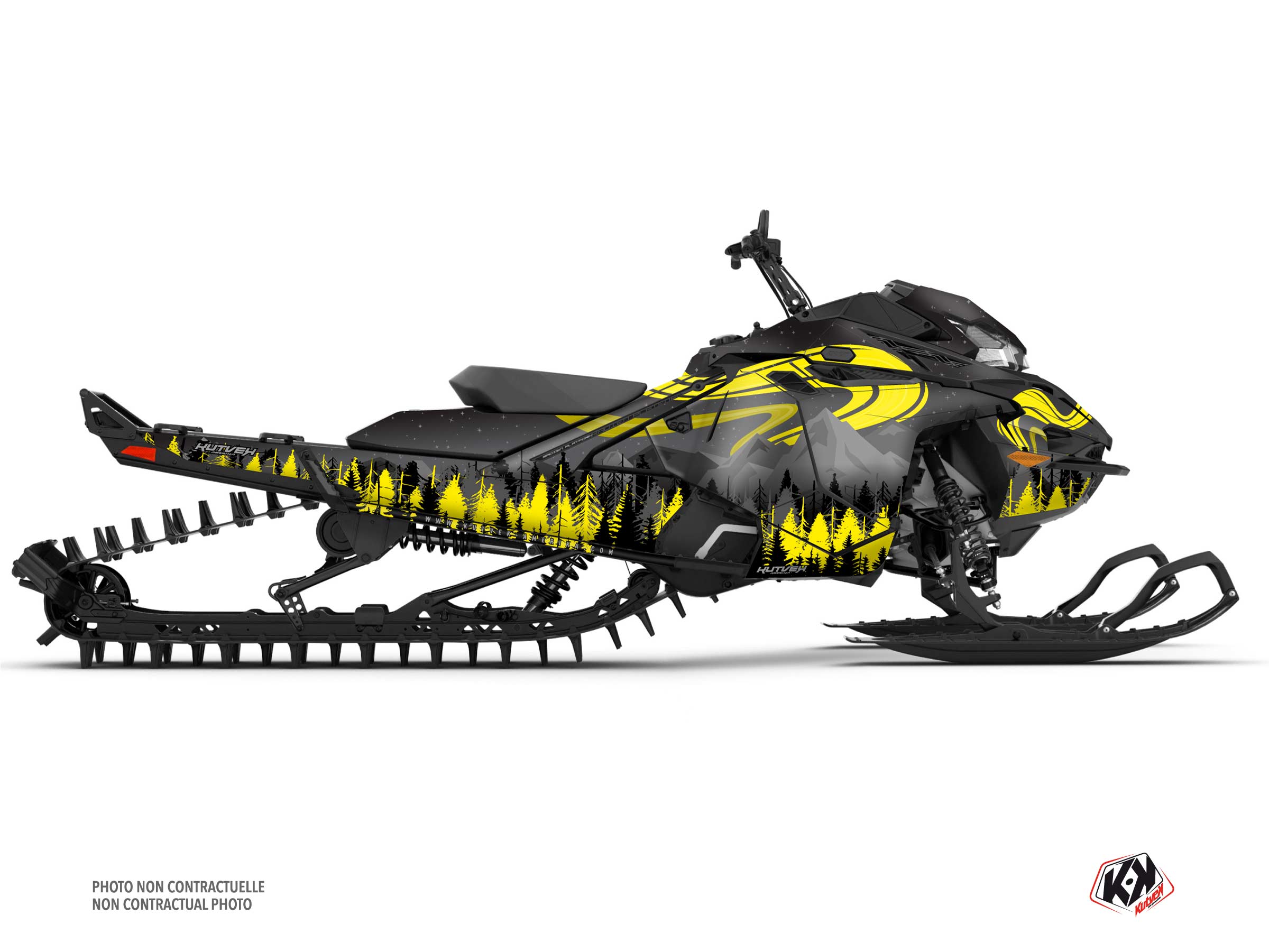 lynx snowmobile boreal serie graphic kit