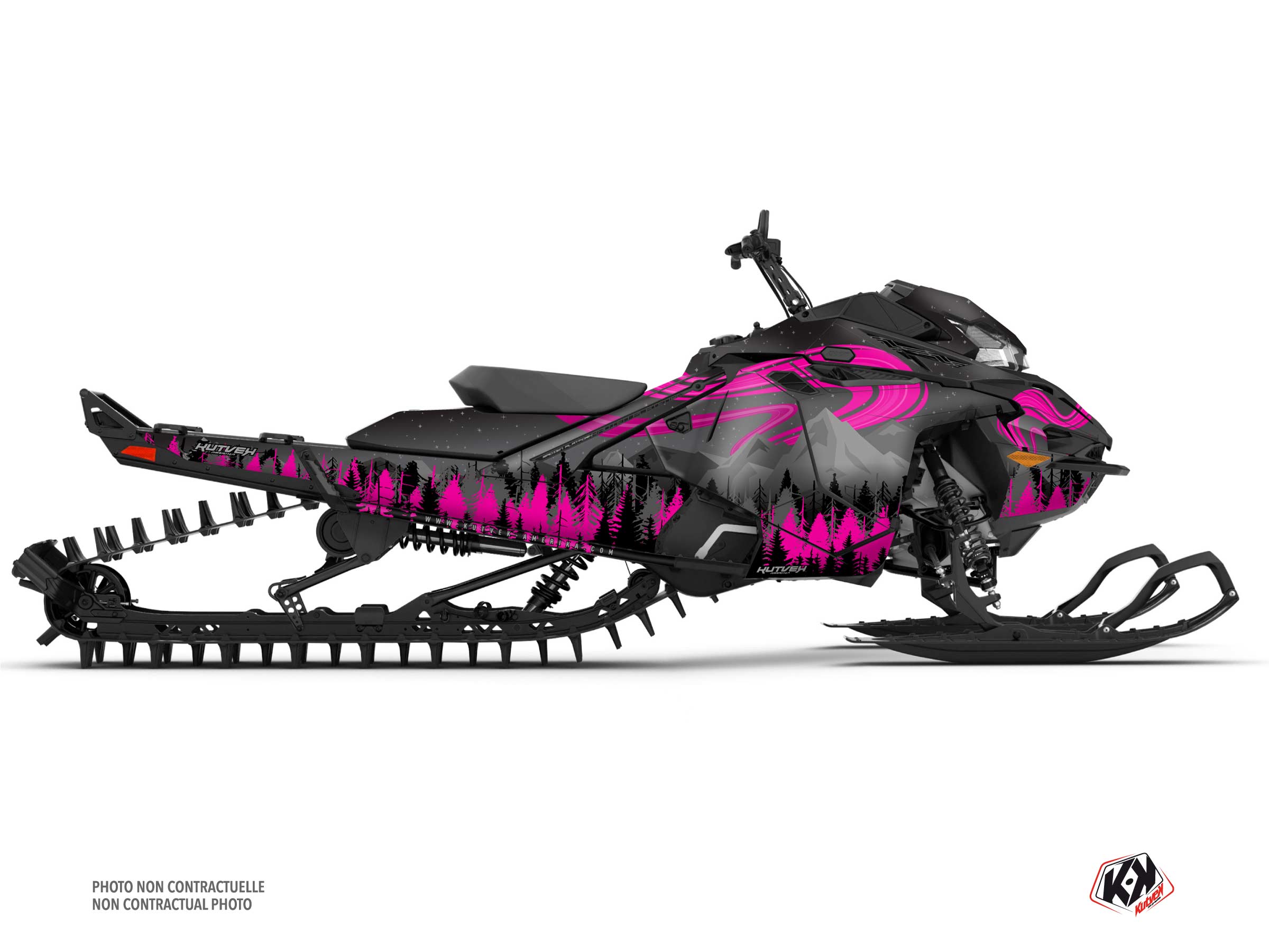 lynx snowmobile boreal serie graphic kit