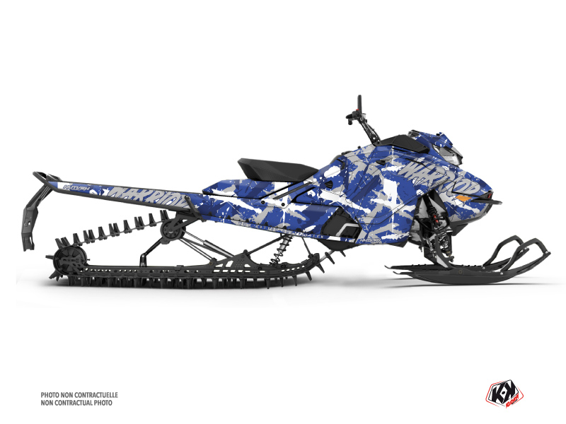 skidoo snowmobile warrior serie graphic kit