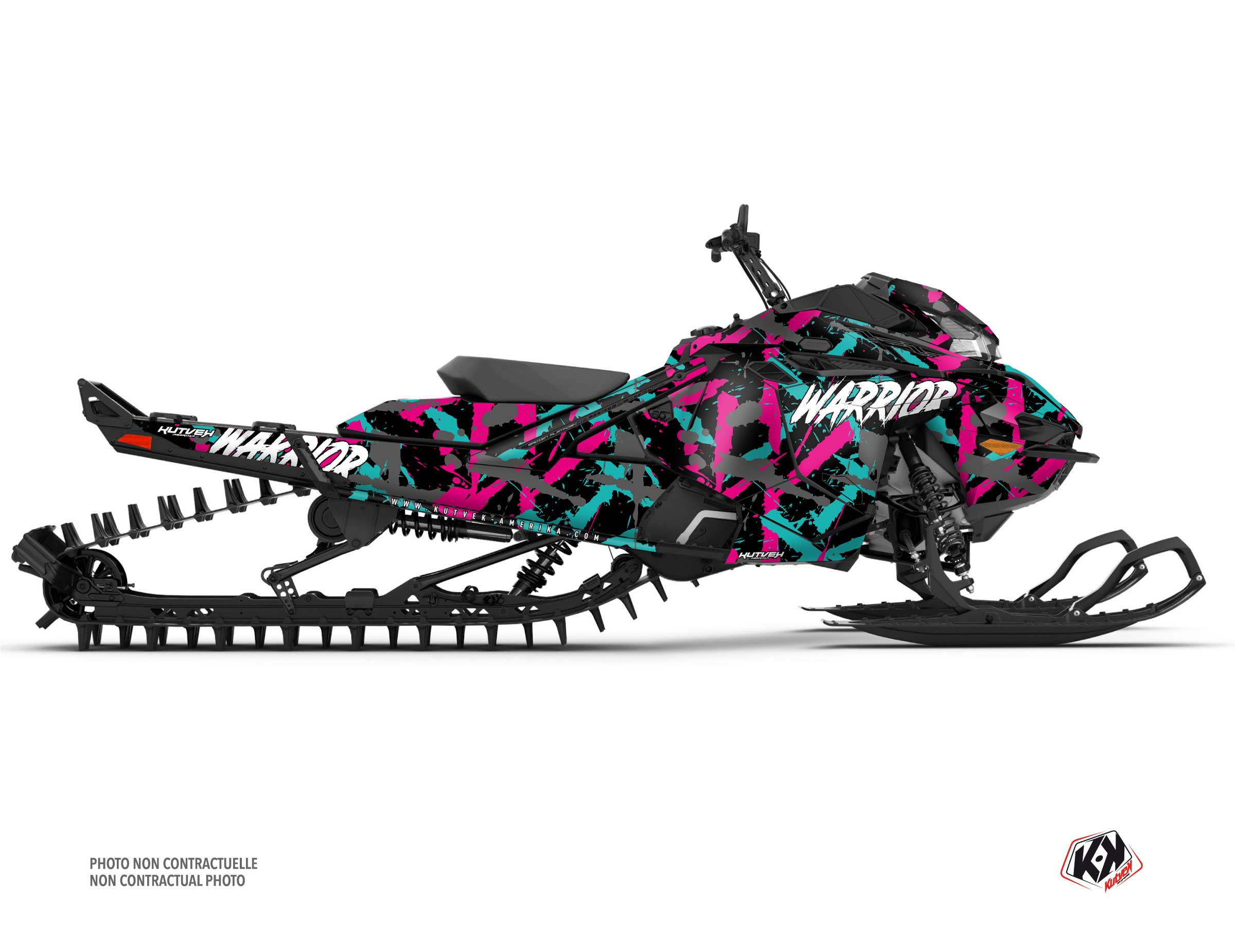 lynx snowmobile warrior serie graphic kit