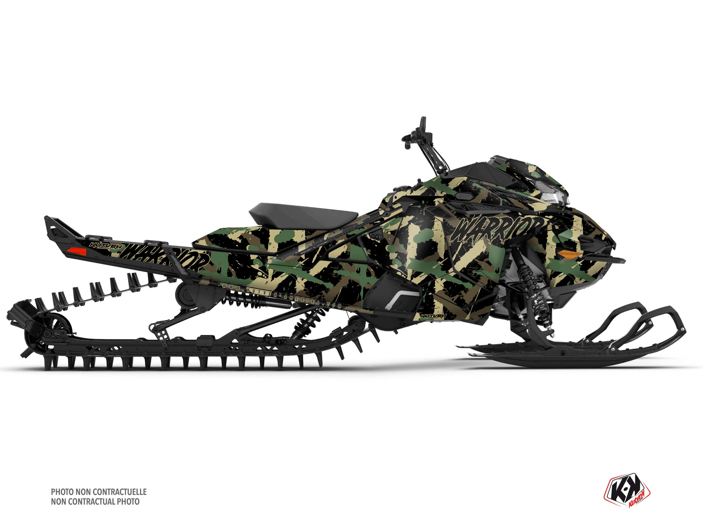 lynx snowmobile warrior serie graphic kit