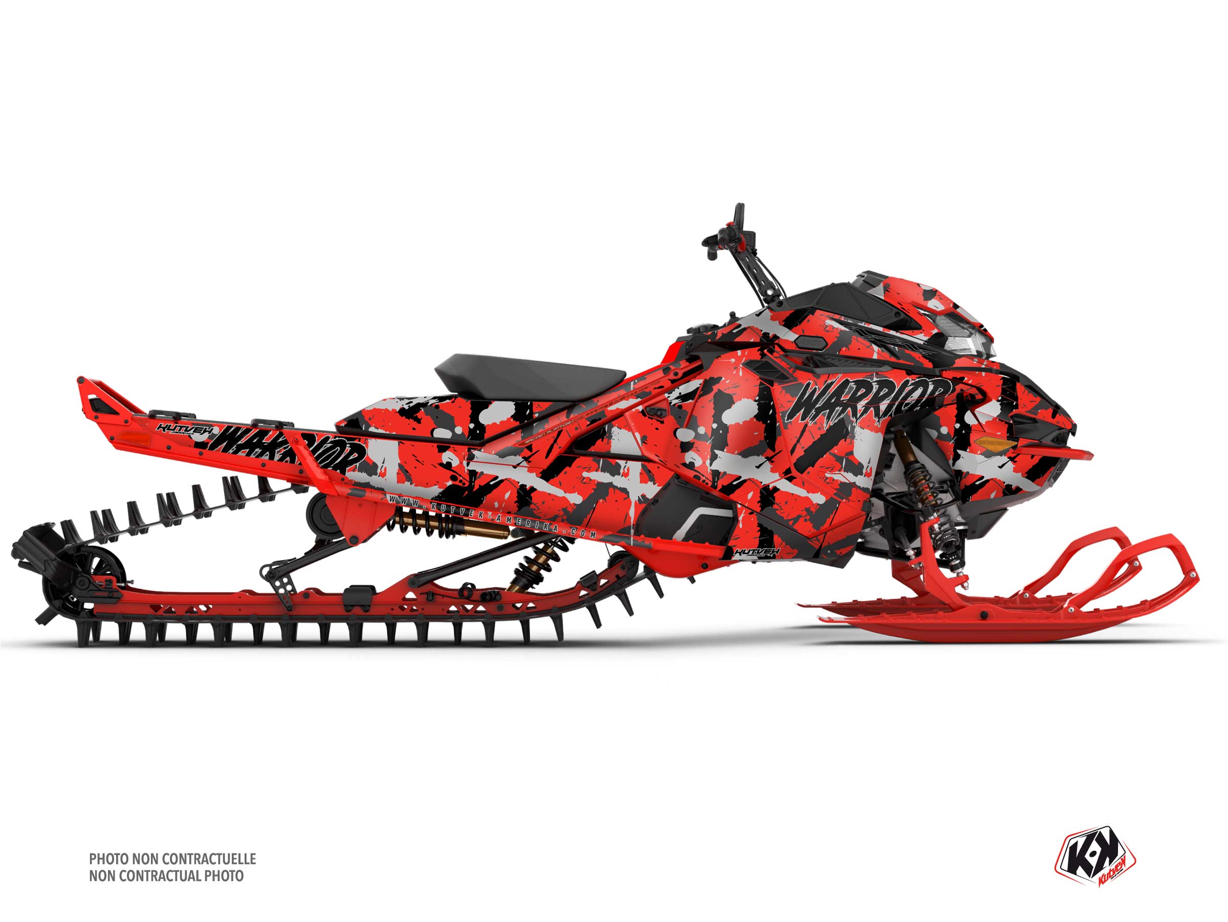 lynx snowmobile warrior serie graphic kit