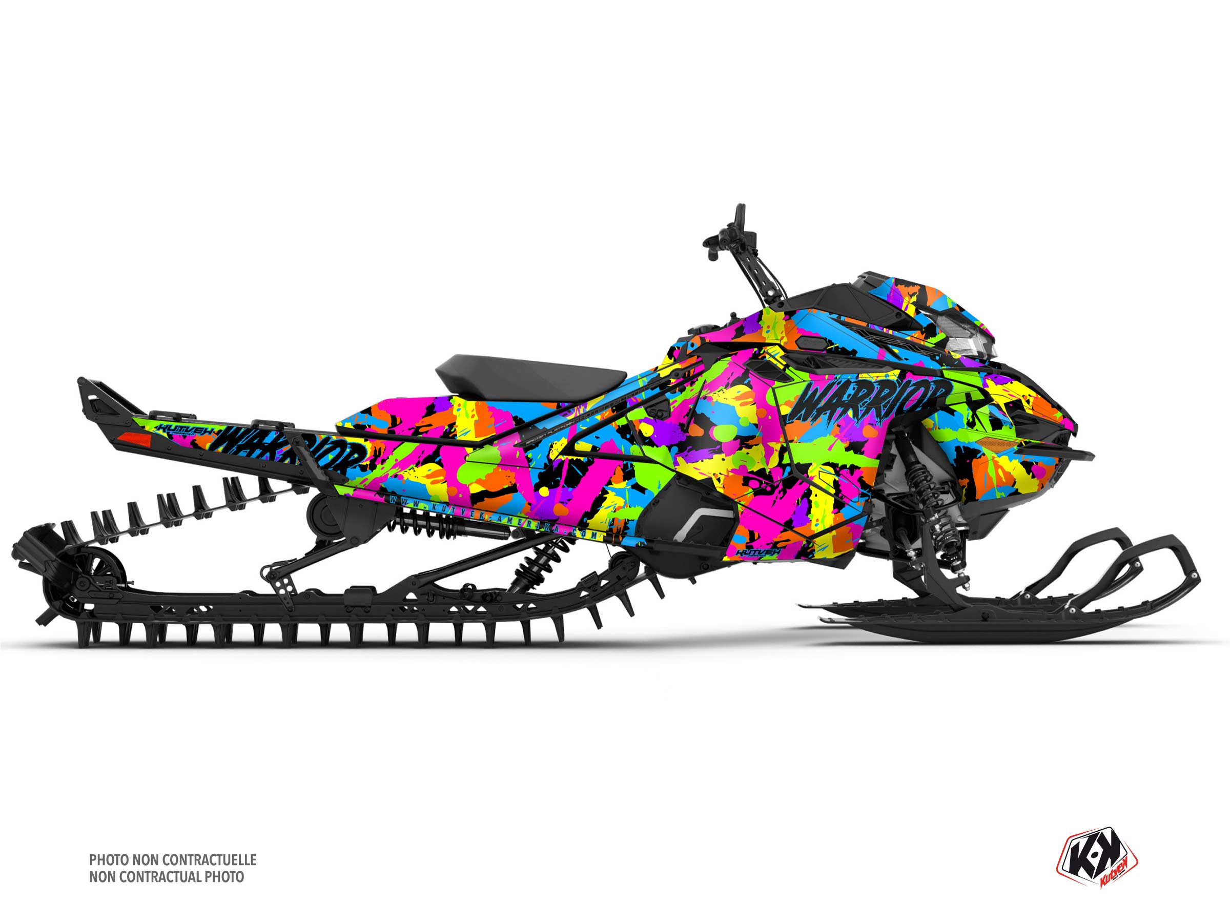 lynx snowmobile warrior serie graphic kit