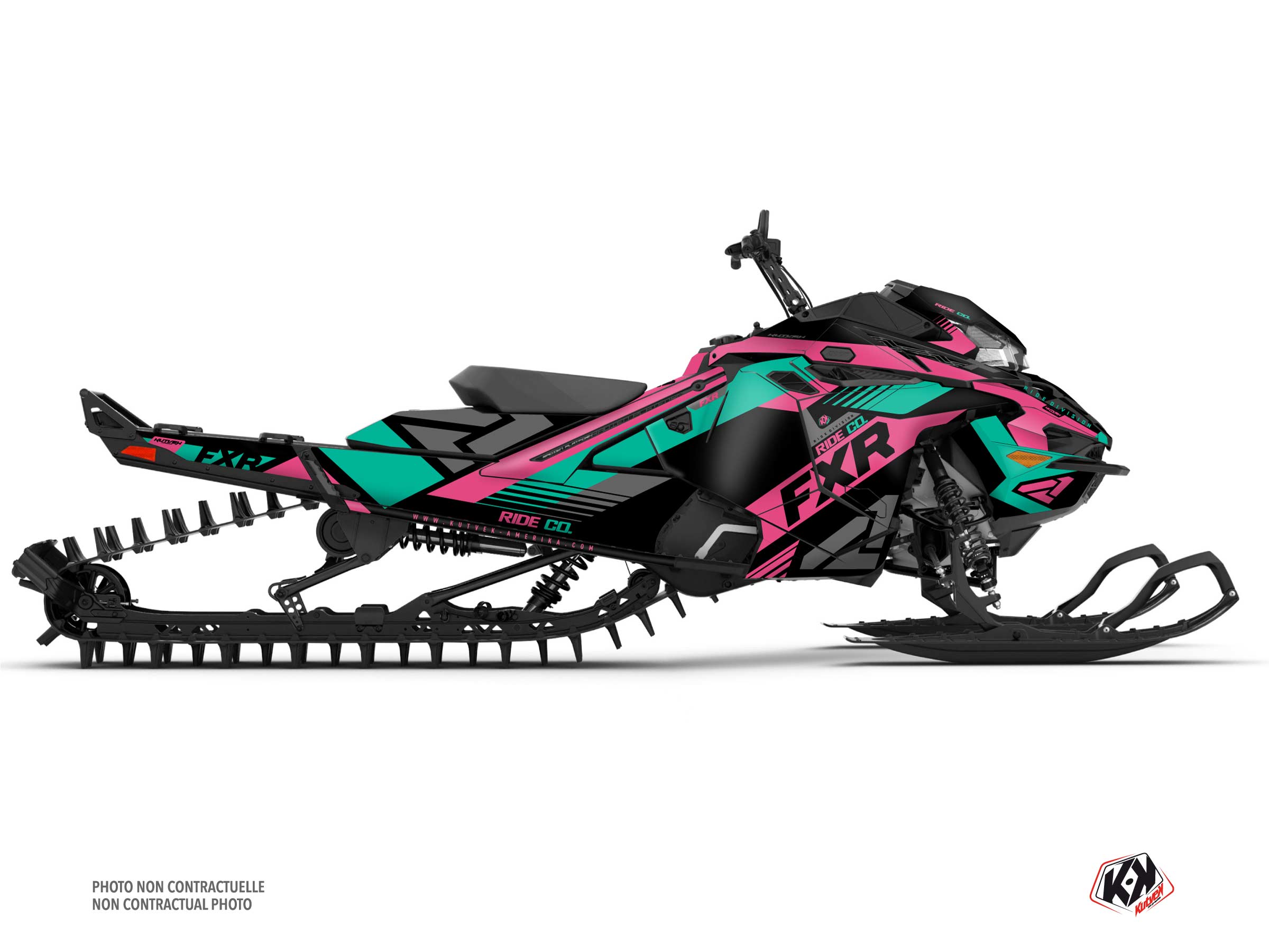 lynx snowmobile fxr k21 serie graphic kit