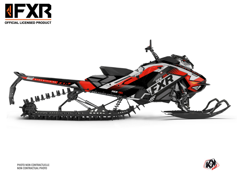 skidoo snowmobile fxr k21 serie graphic kit