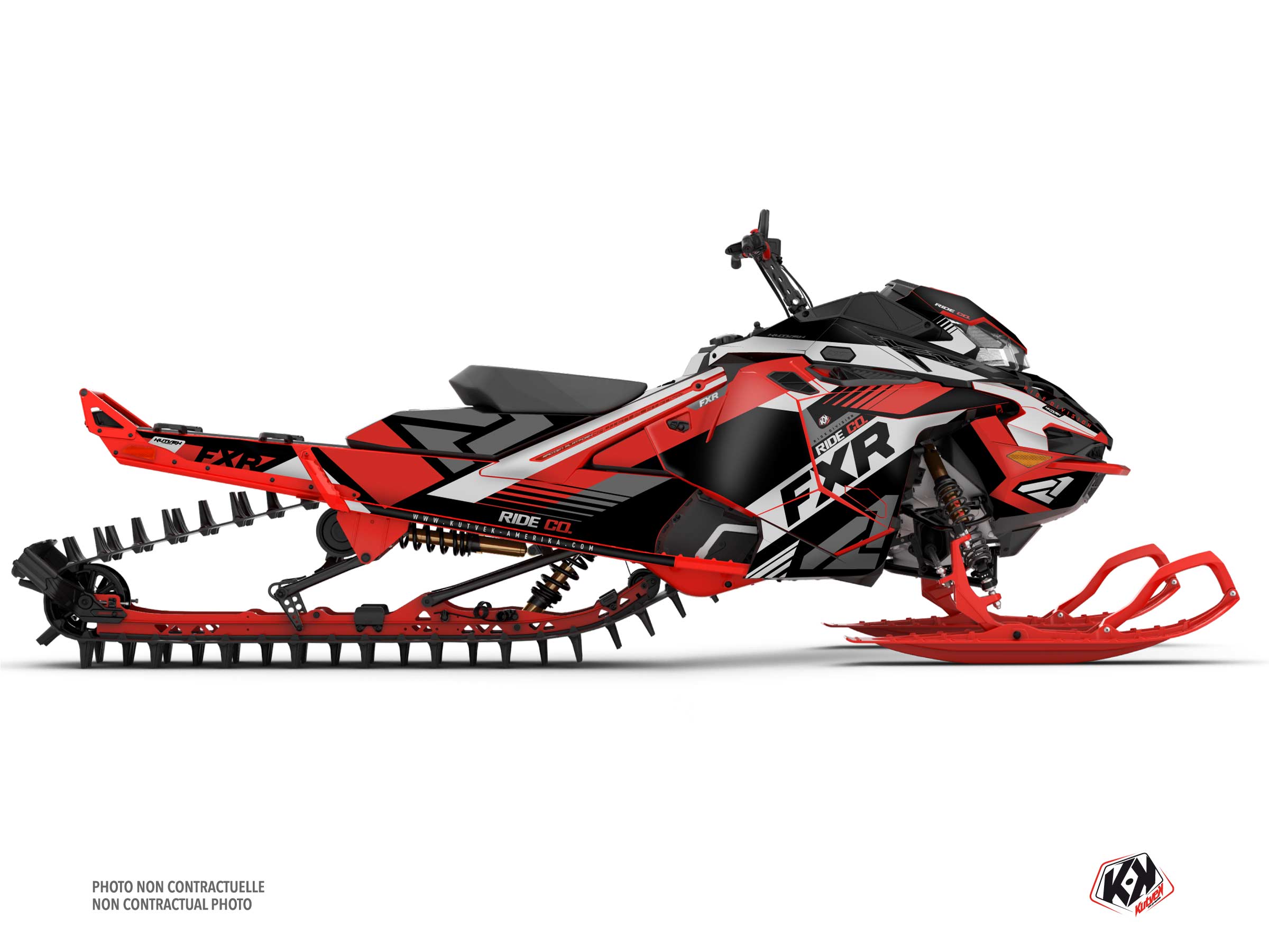 lynx snowmobile fxr k21 serie graphic kit