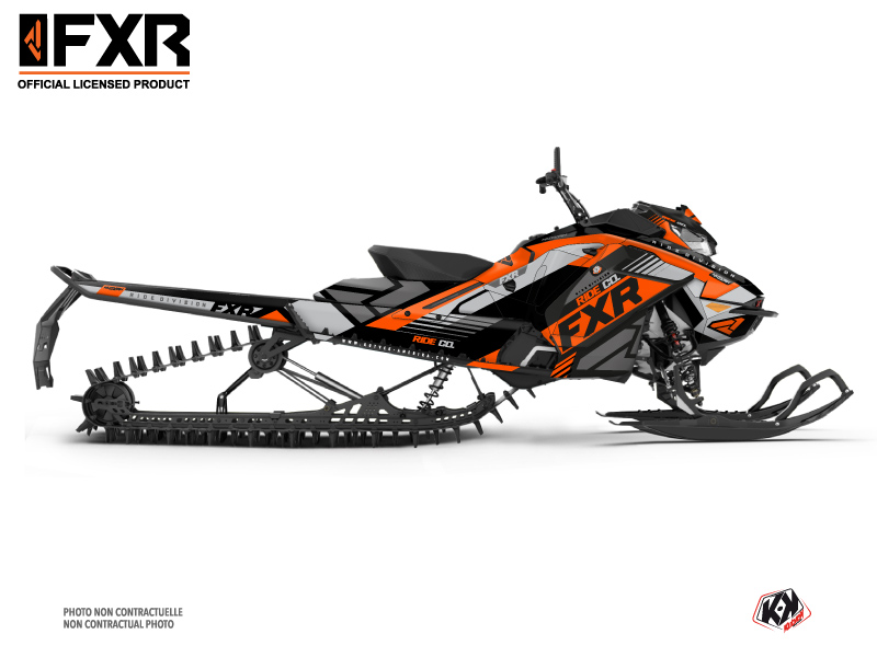 kit déco motoneige skidoo fxr k21 série