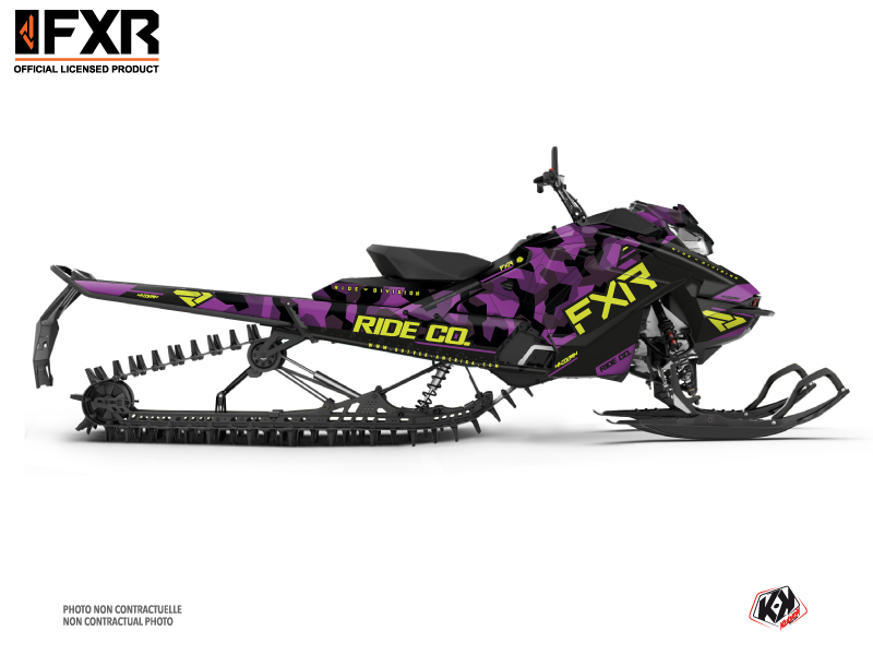 kit déco motoneige skidoo fxr k21.2 série