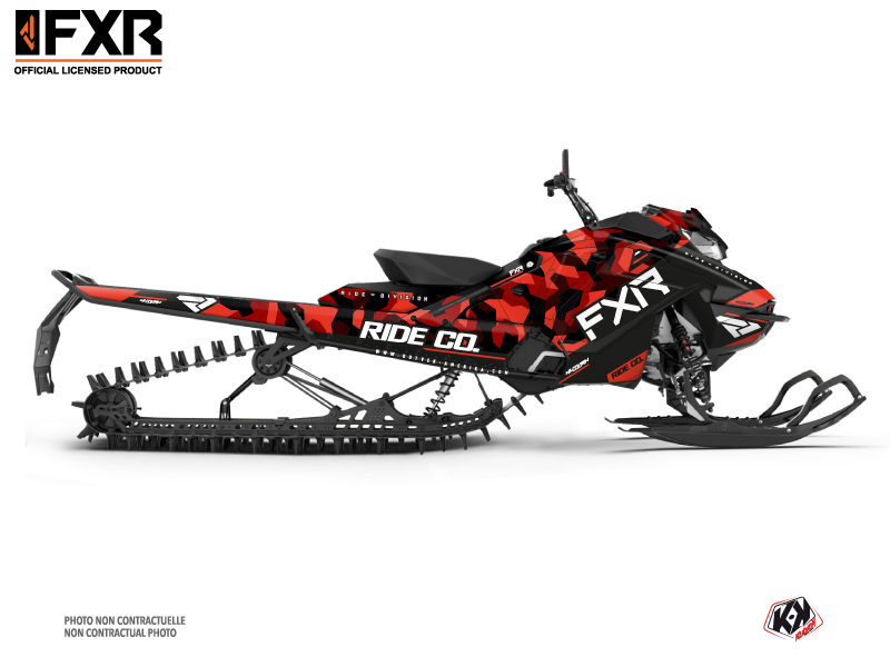 skidoo snowmobile fxr k21.2 serie graphic kit