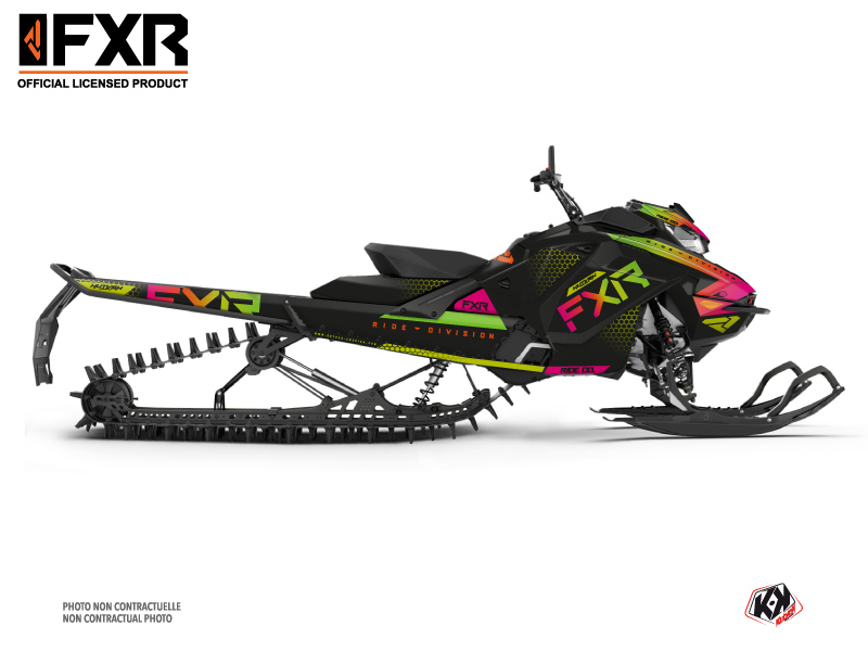 skidoo snowmobile fxr k21.3 serie graphic kit