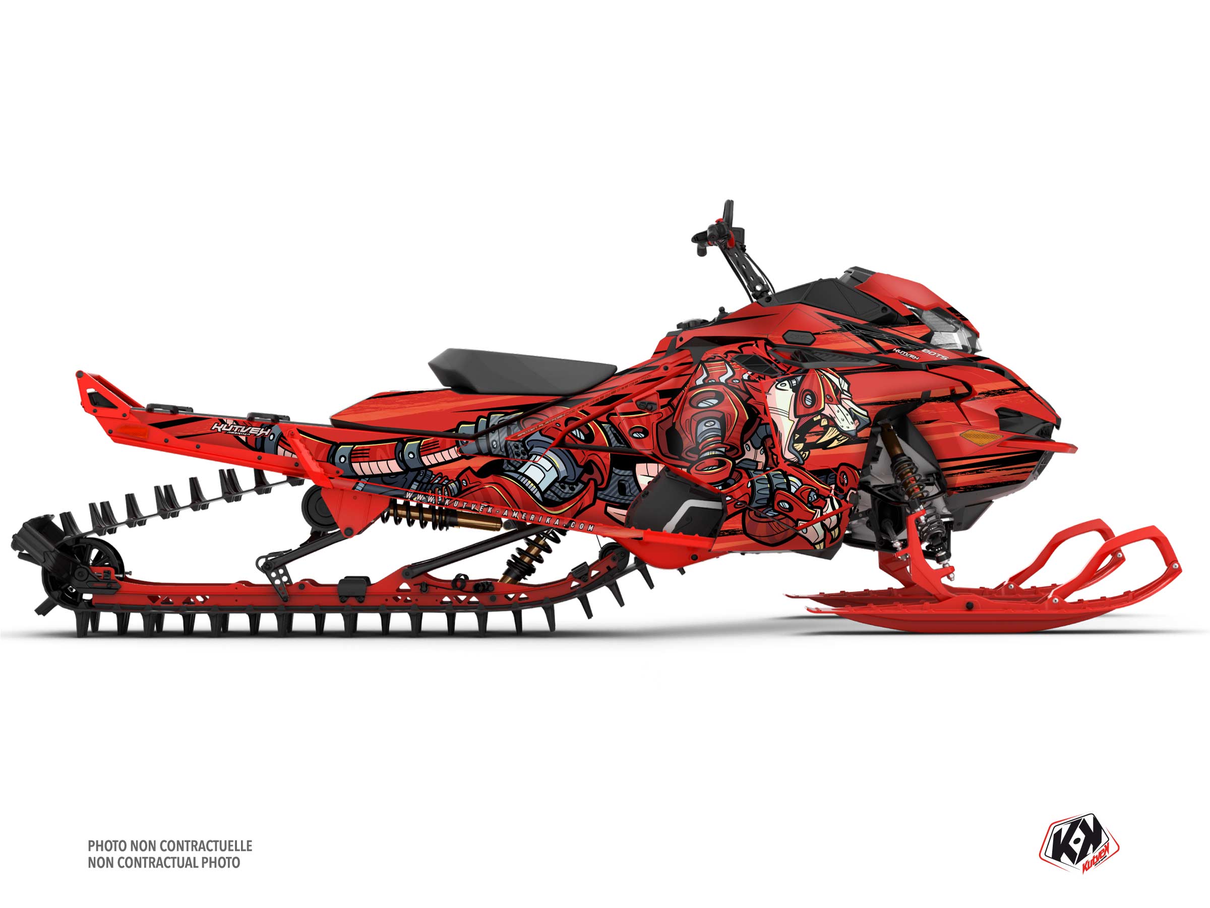 lynx snowmobile bots serie graphic kit