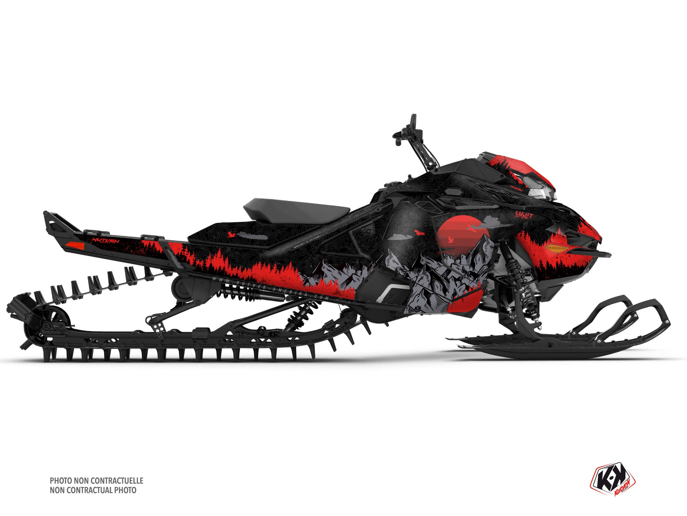 lynx snowmobile sight serie graphic kit
