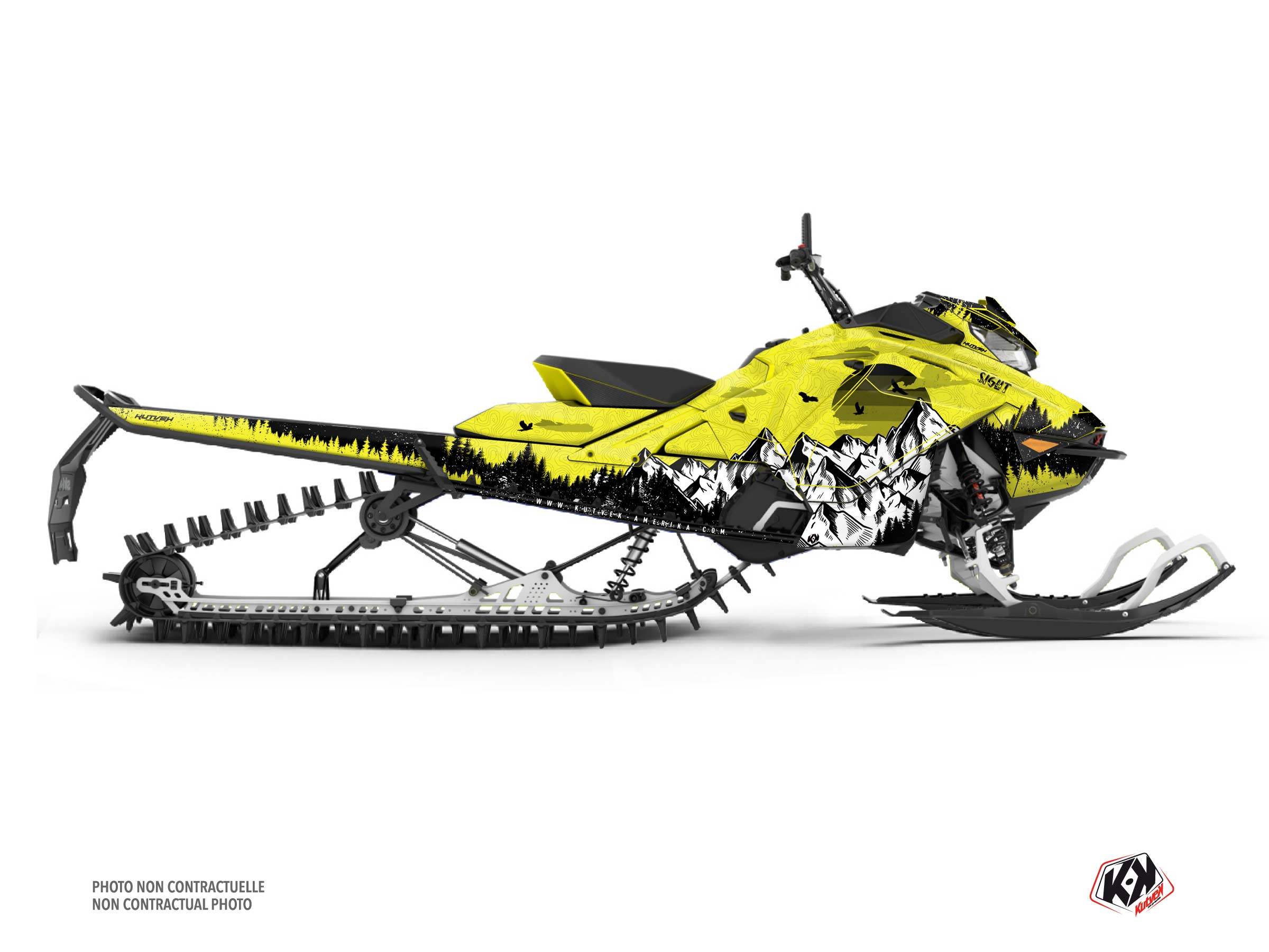 skidoo snowmobile sight serie graphic kit
